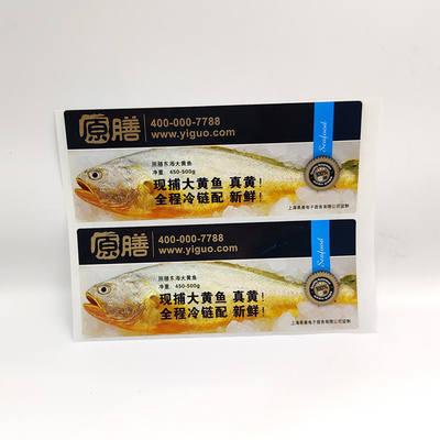 Etiquetas de papel sintéticas da cópia de Honey Packaging Labels Vinyl CMYK Digitas