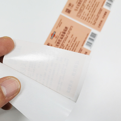 Matte Glossy Adhesive Wine Labels BOPP imprimiu o projeto personalizado
