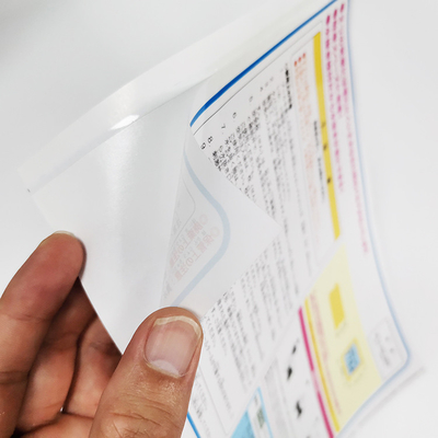 Etiqueta farmacêutica de BOPP que imprime etiquetas do empacotamento farmacêutico de CMYK Pantone