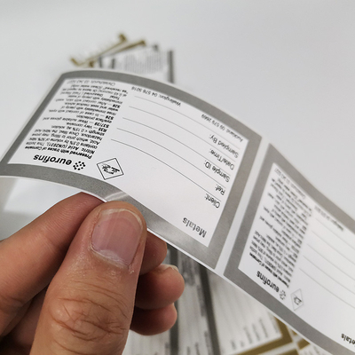 CMYK que enverniza etiquetas de empacotamento da etiqueta
