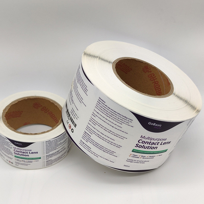 Papel estratificado de papel impresso da etiqueta da etiqueta adesiva BOPP da garrafa do pacote 30ml