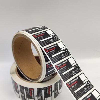 Papel industrial lustroso da etiqueta do vinil das etiquetas TPU da etiqueta adesiva de PMS