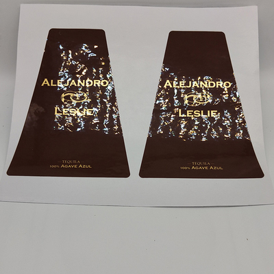 Papel autoadesivo lustroso da etiqueta de Matte Adhesive Label Stickers TPU BOPP