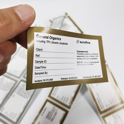 Papel removível permanente de empacotamento da etiqueta do papel autoadesivo lustroso CMYK