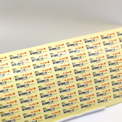 Logo Print Pantone Color Stickers personalizou a etiqueta lustrosa impermeável do vinil do rolo