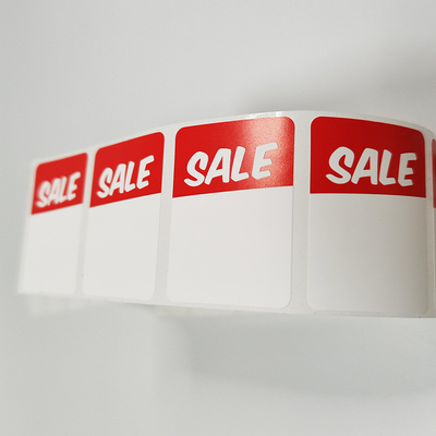 Etiquetas relativas à promoção feitas sob encomenda de papel da etiqueta imprimível lustrosa BOPP Pantone da estratificação