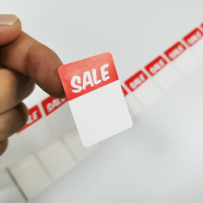 Etiquetas relativas à promoção feitas sob encomenda de papel da etiqueta imprimível lustrosa BOPP Pantone da estratificação