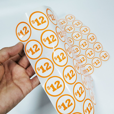 Vinil Matte Synthetic Promotional Labels Stickers lustroso de papel imprimível de CMYK Digitas
