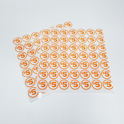 Vinil Matte Synthetic Promotional Labels Stickers lustroso de papel imprimível de CMYK Digitas