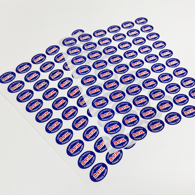 Etiquetas de prateleira lustrosas da mercearia de Matte Custom Printed Food Labels CMYK BOPP