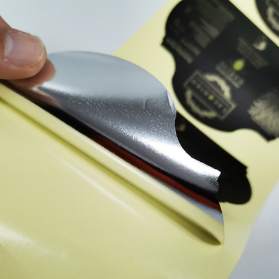 Etiqueta imprimível impermeável do vinil de Matt Lamination Sticky Food Labels Olive Oil BOPP