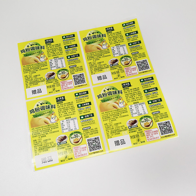 Avery Paper Food Adhesive Labels que tempera etiquetas dos produtos alimentares de CMYK