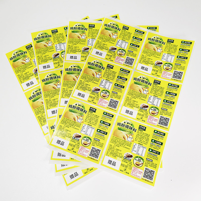 Avery Paper Food Adhesive Labels que tempera etiquetas dos produtos alimentares de CMYK