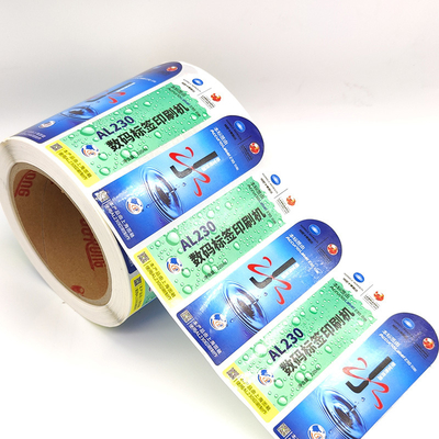 BOPP Juice Bottle Adhesive Sticker Label que enverniza o beijo cortou folhas da etiqueta
