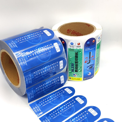 BOPP Juice Bottle Adhesive Sticker Label que enverniza o beijo cortou folhas da etiqueta