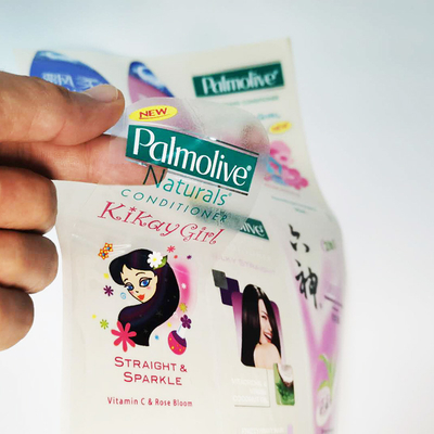 Do projeto cosmético da etiqueta do produto do papel glassine papel impermeável de papel da etiqueta do vinil lustroso
