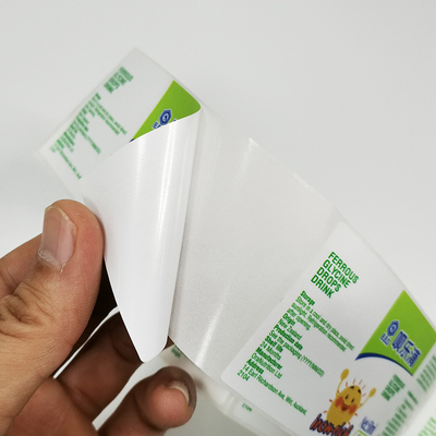 Etiqueta da indústria farmacêutica de BOPP que imprime etiquetas dos cuidados médicos de Pantone