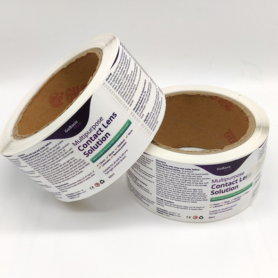 Etiqueta farmacêutica do filme de BOPP que imprime a etiqueta do PVC Digital para a medicina