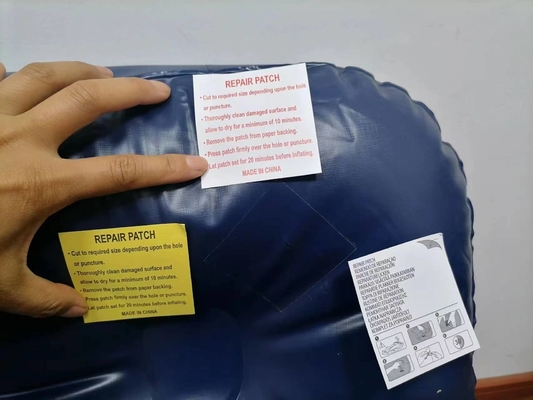 Remendos de conserto de camas infláveis ​​impressos personalizados a granel para áreas externas