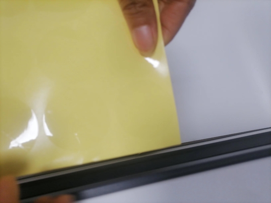 Etiquetas adesivas transparentes personalizadas para caixa de selos ou sacos de selos