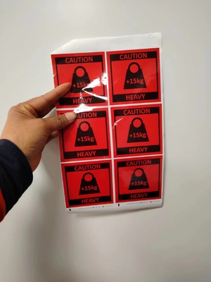 Autocolantes de identificação de produto da tecnologia de impressão digital CMYK para identificação de produto
