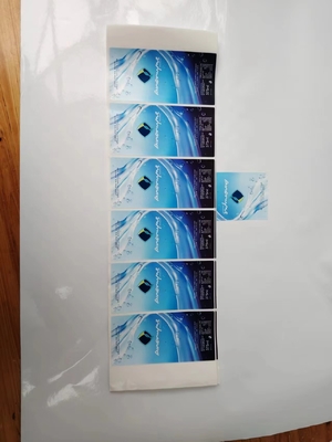 Adesivo Auto-Adesivo Personalizável Folha de Rolo de Forma Cortada Adesivos de Embalagem Com Transferência Térmica